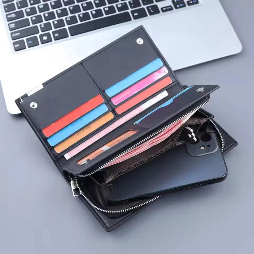 Premium Leather Long Wallet for Men