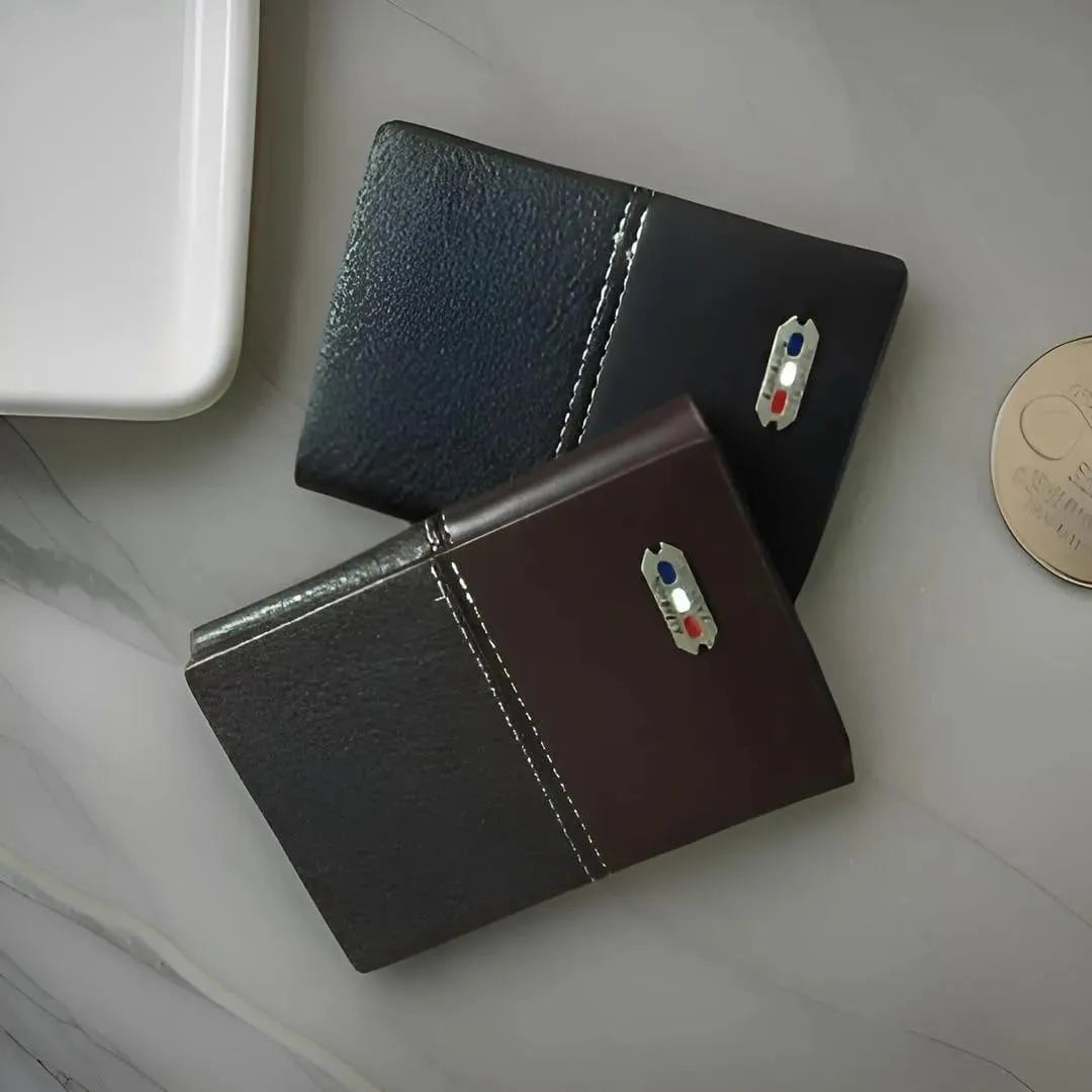 Premium Men’s Leather Wallet – Slim, Stylish & Secure