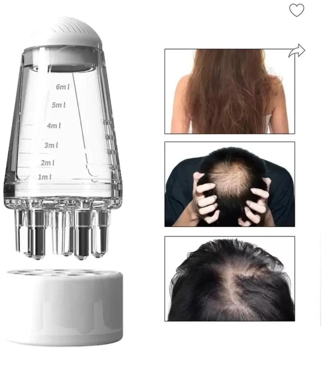 5ML Scalp Oil Applicator Comb Bottle – Precision Hair Oil Dispenser with Massage Roller & Leak-Proof Design
