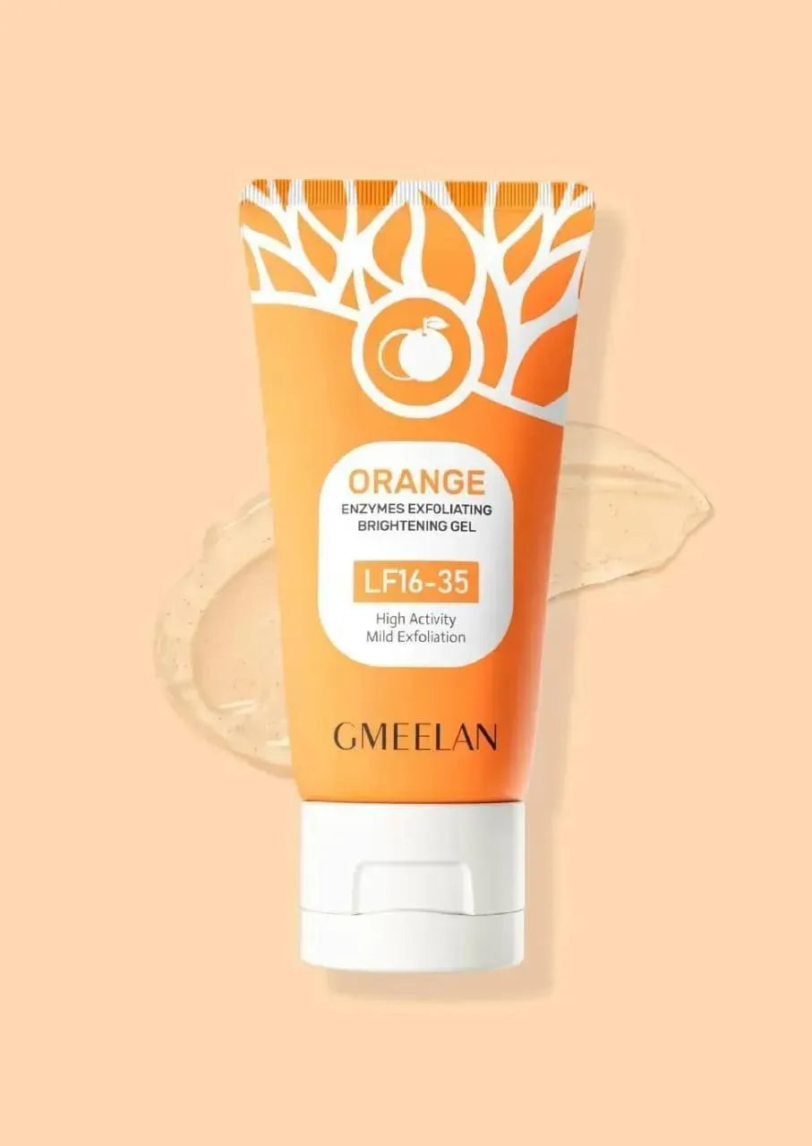 Orange Enzyme Exfoliating Brightening Gel – Gentle Skin Exfoliator