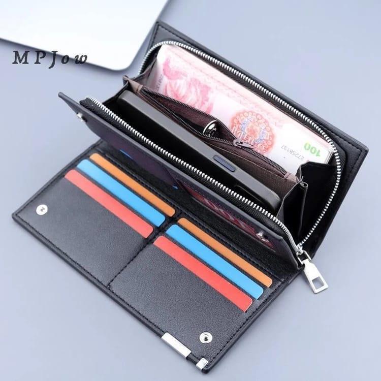 Premium Leather Long Wallet for Men