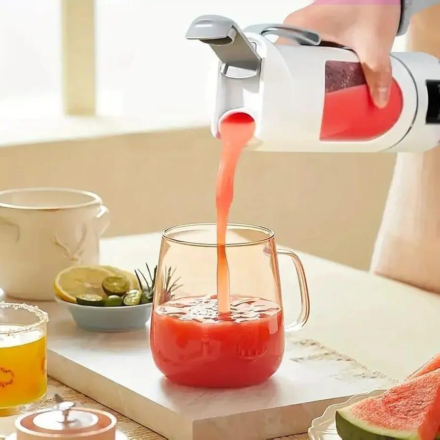 LED Display Portable Juicer – 3 Adjustable Modes